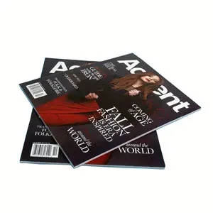 Free Samples Small Run High Quality Customized Magazine Book Printing