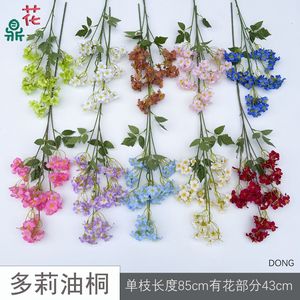 Flores Artificiales de Seda en Colores Mixtos, Decoraciones Realistas para Bodas y Fiestas - Product Image 4