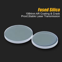 Lentille de protection laser durable 1064 nm à haute transmission, compatible avec plusieurs marques de têtes de découpe laser