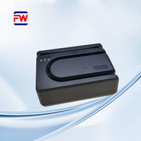 Lecteur de chèques bancaires FUWEI MICR1250 externe USB, scanner noir, 23,56 cm/s