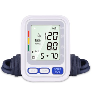 Tensiomètre électronique à bras avec brassard, <span class=keywords><strong>mesure</strong></span> précise <span class=keywords><strong>de</strong></span> <span class=keywords><strong>la</strong></span> <span class=keywords><strong>pression</strong></span> <span class=keywords><strong>artérielle</strong></span>, portable, alimenté par USB, modèle anglais RAK268 - Product Image 4