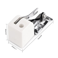 Pied presseur de Machine à coudre, coupeur latéral, accessoire pour toutes les pièces à tige basse Singer Janome Brother