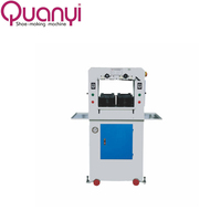 Machine de moulage de semelles à double station haute puissance, équipement de fabrication de chaussures chinois avec composant moteur central