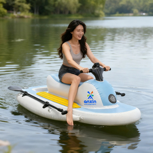 ¡Gran oferta! <span class=keywords><strong>Moto</strong></span> acuática eléctrica inflable para niños y adultos, scooter acuático, bote eléctrico. ¡El mejor precio en stock! - Product Image 1