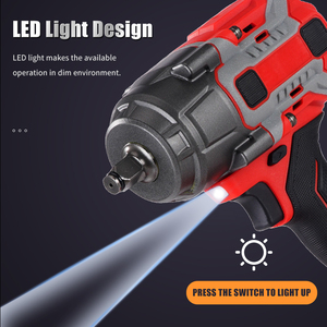 SENGXIN Industrial 21V Lithium-Ion Cordless <b>Battery</b>-Powered Impact Wrench Brushless Motor 42mm Drive 5Ah <b>Battery</b> 1000N - Product Image 4
