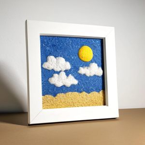 Sáng tạo huyền diệu 3D bọt kết cấu tự làm sơn Fluffy bọt xốp sơn Kit với bàn chải nước bút - Product Image 6