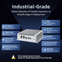 Ordinateur industriel de pointe avec IA embarquée PLink 28F2E4 avec NVIDIA Jetson AGX Orin 275 TOPS, RS485 CAN GPIO, 9-36V DC