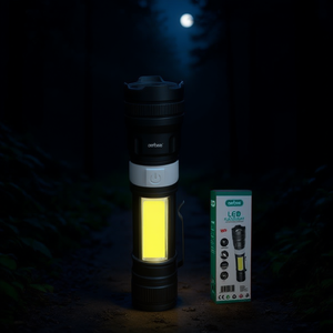 AB-Z1160 Led <b>Flashlight</b> <b>Rechargeable</b> 6500Lm With Side Light For Outdoor Use - Product Image 2