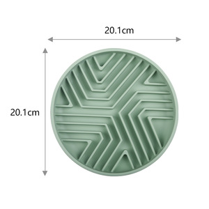 Alfombrilla de Silicona Personalizada de 20 cm para Perros, Tapete para Lamer Alimentos, Alivio de la Ansiedad Canina, Comedero para Mascotas 100% Libre de BPA - Product Image 6