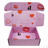 Boîte d'expédition en carton rigide à faible MOQ pour fournisseur de maquillage, exportation mondiale, boîte d'expédition en papier premium 300g, ODM