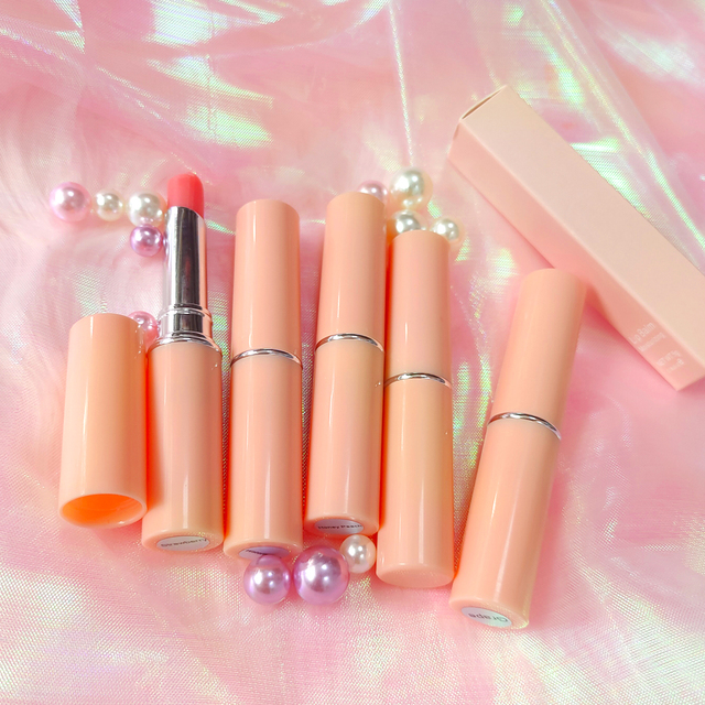 Wholesale Free Samples Moisturizing Fruit Mineral 5g Custom Logo Vegan Tinted Lip Balm with Face Makeup Private Label