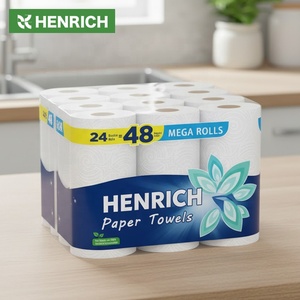 Papel Higiénico Jumbo en Rollo, Pulpa Virgen Suave de 2 Capas, Papel para Baño para Uso en Hoteles y Baños Comerciales - Product Image 2