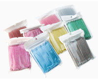 Lot de 100 applicateurs de strass à double extrémité pour nail art avec manche en cristal – Vente en gros