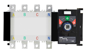 Commutateur de transfert manuel LVMA MTS Commutateur de puissance double 100A 160A 250A 400A 630A Commutateur d'isolation de charge double portée 4 pôles - Product Image 5