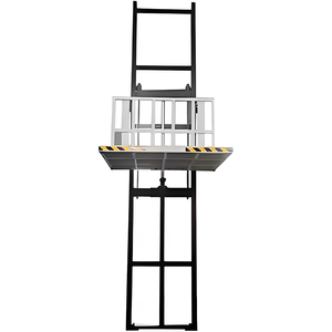 Elevador de carga pequeño de servicio pesado hidráulico Mini elevador de carga para centros comerciales - Product Image 4