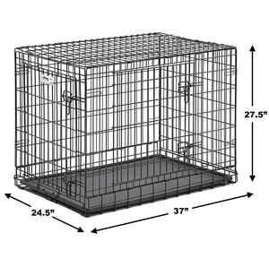 Jaula de madera para perros plegable de doble puerta extrafuerte, jaula para cría de mascotas, casa con caja de embalaje, precio de fábrica, perrera para perros - Product Image 4