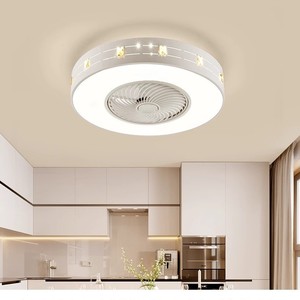 Ventilateurs de plafond de style japonais, luminaires de plafond, lustres simples pour chambre à coucher, 110V, vente directe depuis l'étranger - Product Image 3