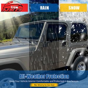 Déflecteurs de fenêtre latéraux en acrylique pour Jeep Wrangler 97-06, 2 pièces - Product Image 6