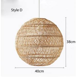 ¡Nuevo diseño! Lámpara colgante de ratán de lujo, para decoración del hogar, restaurante, Hotel - Product Image 6