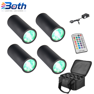 ไฟเอฟเฟค Chroma Cannons RGBWA UV 6in1 LED ขนาดเล็ก ใช้แบตเตอรี่ 4500mAh เหมาะสำหรับงานแต่งงานและดีเจ - Product Image 1