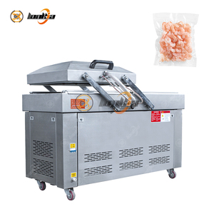 Machine de mise sous vide automatique à double chambre avec deux chambres indépendantes pour un travail continu - Product Image 3