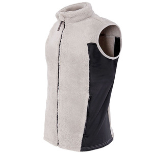 High Quality Recycled Sweater Fleece Vest <strong>Women's</strong> Outdoor <strong>Sherpa</strong> Fleece <strong>Gilet</strong> <strong>Women</strong> - Product Image 2