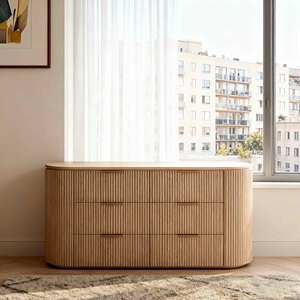 Ensemble de meubles de bureau de salon compressés de style chinois bon marché, commodes en chêne pour appartement, mobilier pour espaces publics - Product Image 1