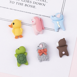 Adornos de Resina con Forma de Animales, Miniaturas para Manualidades, Accesorios para Hacer Joyería, Horquillas, Broches, Manualidades, Fundas para Móviles, Imanes para Refrigerador - Product Image 3