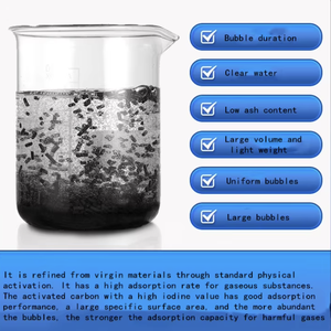 Carvão Ativado Cilíndrico à Base de Carvão Usado como Suporte para Catalisadores - Carvão Ativado Impregnado com NaOH - Product Image 2