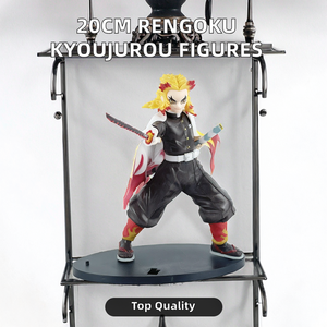 Figurine d'action en PVC de haute qualité Rengoku Kyoujurou 20 cm, modèle de collection <span class=keywords><strong>Ghost</strong></span> Slayer, jouet pour garçon, vente en gros - Product Image 2