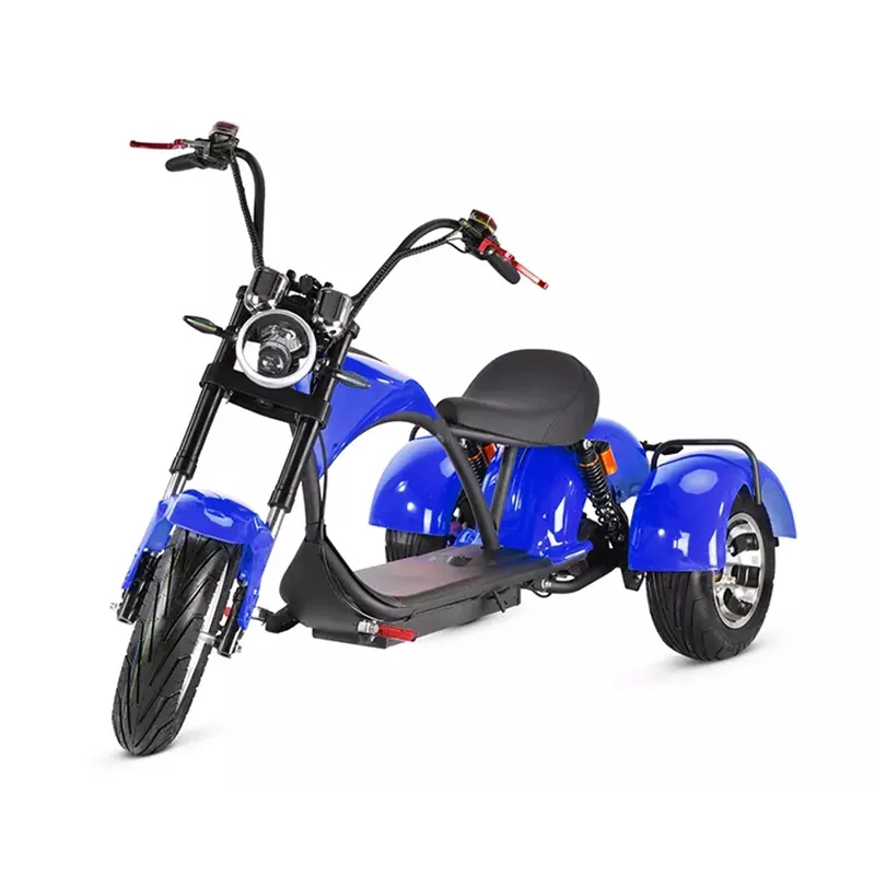 3 Rad Power Dual Motor Elektro roller Motorrad für Erwachsene Dreirad