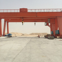 Grue portique à double poutre robuste pour le chargement de conteneurs en zone industrielle et équipement portuaire