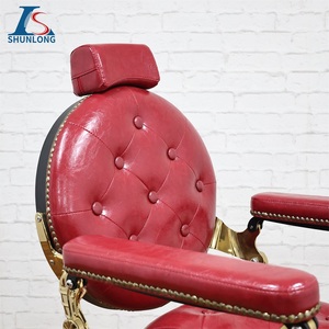 Sillón de Barbería, Silla de Corte, Equipo de Barbería de Alta Gama, Equipo de Peluquería, Silla de Peluquería Antigua Profesional - Product Image 6