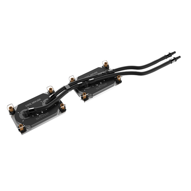 COOLSERVER Intel LGA4189 Desktop 1U Server CPU Laptop Heatsink Thermal Simulation Customized Supported Water Liquid Cooler