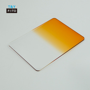 Tianya 130x175mm X-series imported resin lens, square graduated insert <b>filter</b>, graduated orange sunset lens. - Product Image 1