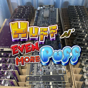 Nouvelle Arrivée 2 en 1 Multi Jeux Huff N 'Even More Puff Vertical PCB HET Plateau de Jeu pour Cabinet de Jeu de Compétence - Product Image 1