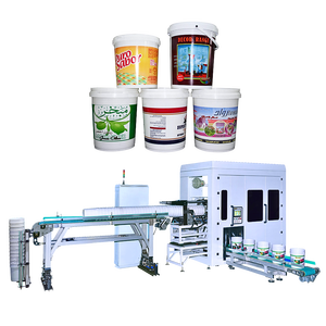 APM-6350 pail printer automatic offset printing machine cylindrical plastic bucket dry offset printing machine