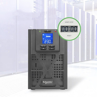 Sistema de Alimentación Ininterrumpida (UPS) APC Schneider SPM1K/SPM2K/SPM6K/SPM3K 2400W con Estabilización de Voltaje y Retardo