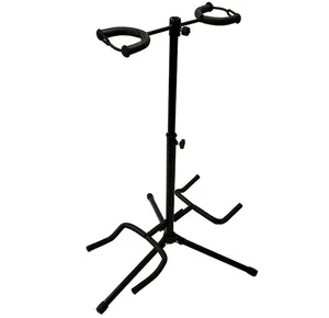 Vertical guitar stand can hold 2 guitars folk classical guitar stand Double head