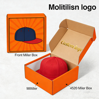 Caja de compras personalizada para gorras, cajas de embalaje personalizadas para sombreros, caja para gorras, caja para cerveza, cajas de envío para sombreros de vaquero, cajas personalizadas para sombreros