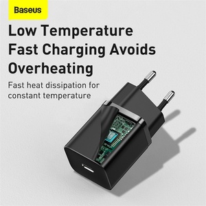 สำหรับ Baseus <span class=keywords><strong>Super</strong></span> <span class=keywords><strong>Si</strong></span> <span class=keywords><strong>Quick</strong></span> <span class=keywords><strong>Charger</strong></span> IC 30W หัวชาร์จแบบพอร์ตเดียว Type-C - Product Image 3