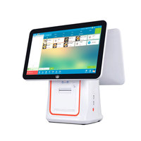 15.6 pouces écran tactile pos terminal fenêtre android restaurant pos terminaux tout en un POS machine