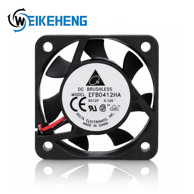 Original Delta EFB0412HA DC 12V 0.12A 4010 40mm Mini Axial Cooling Fan Dual Ball Bearing High Speed Brushless Server Exhaust Fan
