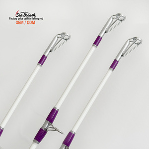 Vente en gros 7'6 "Canne à poisson-chat à action rapide pour la pêche en eau douce et en eau salée Canne à pêche <span class=keywords><strong>au</strong></span> gros avec poignée en EVA - Product Image 2