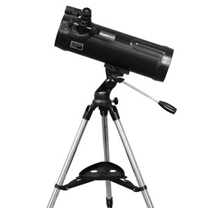Reflecting Telescope 114 Mm Objective Diameter Astronomical Stargazing White And Black Model 500114 - Product Image 2