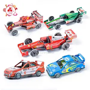 Niño juguetes educativos F1 de carreras de coche modelo de papel de 3D modelo de rompecabezas