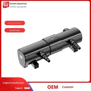 <span class=keywords><strong>Lampe</strong></span> de stérilisation <span class=keywords><strong>UV</strong></span> pour aquarium en plastique de la série CUV Gechi avec pompe - Product Image 4