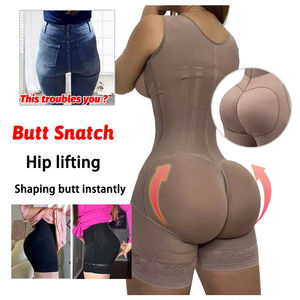 Nuevo Fajas Colombianas Moldeadoras de Cuerpo para Mujer, Color Rosa, Control Firme, 13 Varillas de Acero, Corsé con Busto Abierto - Product Image 4