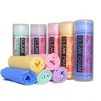 Tissu chamois synthétique de lavage de voiture de PVA pour le nettoyage efficace de véhicule