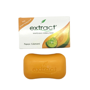 Popular 125g jabón de <span class=keywords><strong>papaya</strong></span> a base de hierbas sólidas aroma de larga duración para iluminar la piel y refrescante extracto blanqueador eficaz - Product Image 4